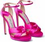 Jimmy Choo Rosie 120mm satin-finish sandals Pink - Thumbnail 2