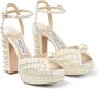 Jimmy Choo Sacaria 120mm platform sandals White - Thumbnail 2