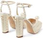 Jimmy Choo Sacaria 120mm platform sandals White - Thumbnail 3