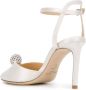 Jimmy Choo Sacora 85mm sandals White - Thumbnail 3