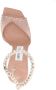Jimmy Choo Saeda 100mm crystal-embellished sandals Pink - Thumbnail 4