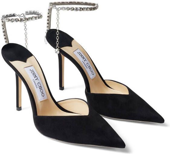 Jimmy Choo Saeda 100mm pumps Black