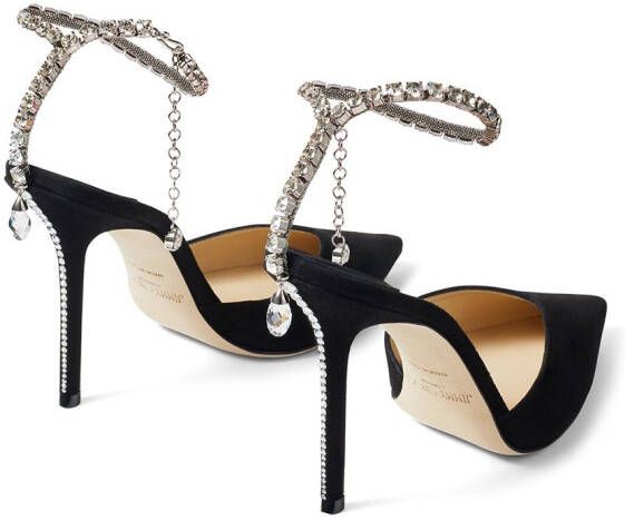 Jimmy Choo Saeda 100mm pumps Black