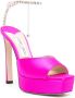 Jimmy Choo Saeda 125mm crystal-embellished sandals Pink - Thumbnail 2