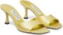 Jimmy Choo Skye 70mm satin mules Yellow - Thumbnail 2