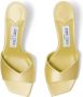 Jimmy Choo Skye 70mm satin mules Yellow - Thumbnail 4