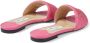 Jimmy Choo Themis quilted single-strap sandals Pink - Thumbnail 3