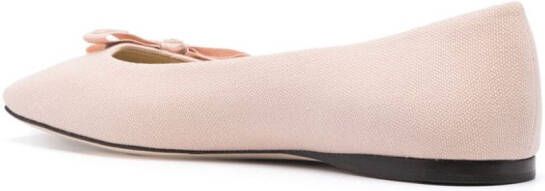 Jimmy Choo Veda ballerina shoes Neutrals