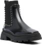 Jimmy Choo Veronique crystal-embellished leather boots Black - Thumbnail 2