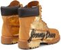 Jimmy Choo x Timberland graffiti logo ankle boots Brown - Thumbnail 3