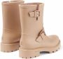 Jimmy Choo Yael flat biodegradable rubber rain boots Brown - Thumbnail 3