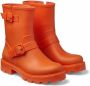 Jimmy Choo Yael flat rain boots Orange - Thumbnail 2