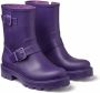 Jimmy Choo Yael flat rain boots Purple - Thumbnail 2
