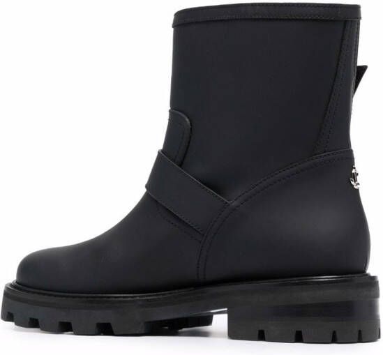 Jimmy Choo Youth buckled ankle boots Black
