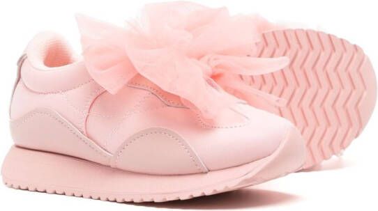 jnby by JNBY bow-detail low-top sneakers Pink