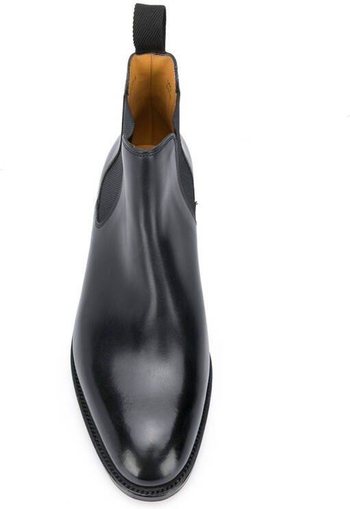 John Lobb elasticated panel boots Black