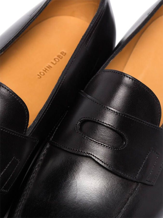 John Lobb Lopez slip-on loafers Black