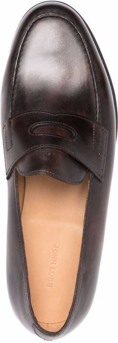 John Lobb slip-on loafers Brown