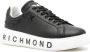 John Richmond logo-print leather sneakers Black - Thumbnail 2