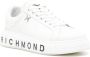 John Richmond logo-print leather sneakers White - Thumbnail 2