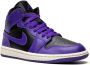Jordan 1 Mid "Black Purple" sneakers - Thumbnail 2