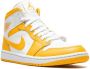 Jordan 1 Mid "White University Gold" sneakers Yellow - Thumbnail 2