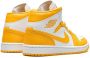 Jordan 1 Mid "White University Gold" sneakers Yellow - Thumbnail 3