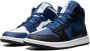 Jordan 1 Mid Split "Black French Blue White" sneakers - Thumbnail 4
