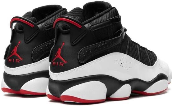 Jordan 6 Rings "Wht Blk Red" sneakers Black