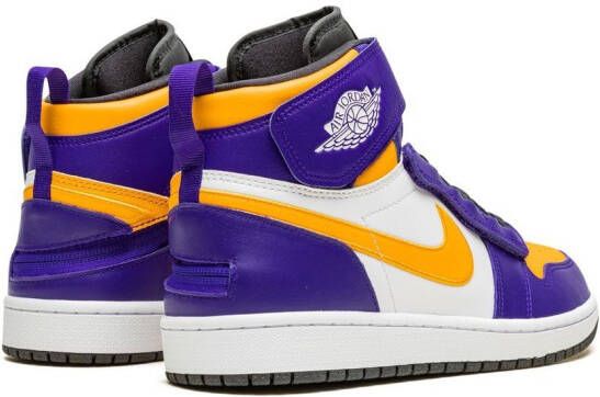 Jordan Air 1 Hi Flyease "Lakers" sneakers Purple