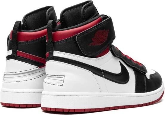 Jordan Air 1 High FlyEase "Black Gym Red White" sneakers