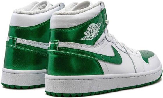 Jordan Air 1 High Golf "Metallic Green" sneakers