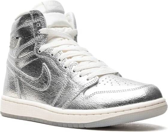 Jordan Air 1 High OG "Metallic Silver" sneakers