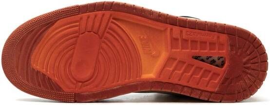Jordan Air 1 High Zoom Air CMFT 2 "Muslin Vivid Orange" sneakers Neutrals
