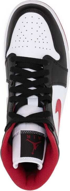 Jordan Air 1 leather sneakers Red