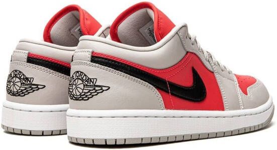 Jordan Air 1 Low "Light Iron Ore Siren Red" sneakers Neutrals