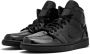 Jordan Air 1 Mid black patent leather - Thumbnail 2