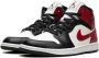 Jordan Air 1 Mid "Black Toe" sneakers White - Thumbnail 5
