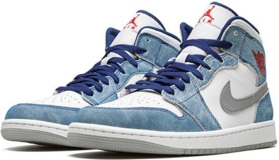 Jordan 1 Mid "French Blue" sneakers