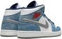 Jordan 1 Mid "French Blue" sneakers - Thumbnail 4
