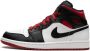 Jordan Air 1 Mid "Gym Red Black Toe" sneakers White - Thumbnail 5