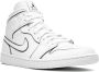 Jordan Air 1 Mid "Iridescent Outline" sneakers White - Thumbnail 2