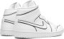 Jordan Air 1 Mid "Iridescent Outline" sneakers White - Thumbnail 3