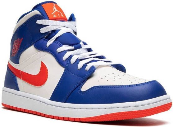 Jordan Air 1 Mid "Knicks" sneakers White