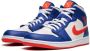 Jordan Air 1 Mid "Knicks" sneakers White - Thumbnail 5