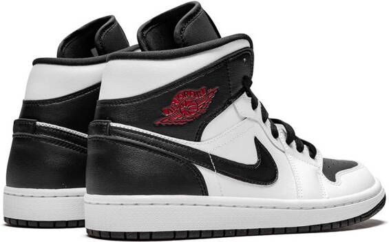 Jordan Air 1 Mid "Reverse Black Toe" sneakers White