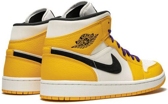 Jordan Air 1 Mid SE "Lakers" sneakers Yellow