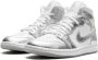 Jordan Air 1 Mid SE "Metallic Silver" sneakers White - Thumbnail 3