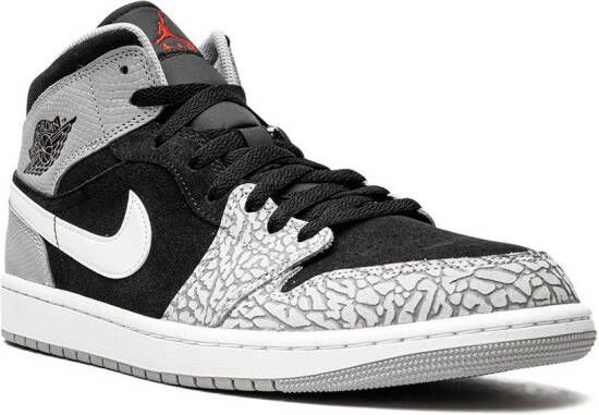 Jordan 1 Mid SE "Elephant Print" sneakers Black