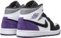 Jordan Air 1 Mid SE "Court Purple Suede" sneakers White - Thumbnail 3